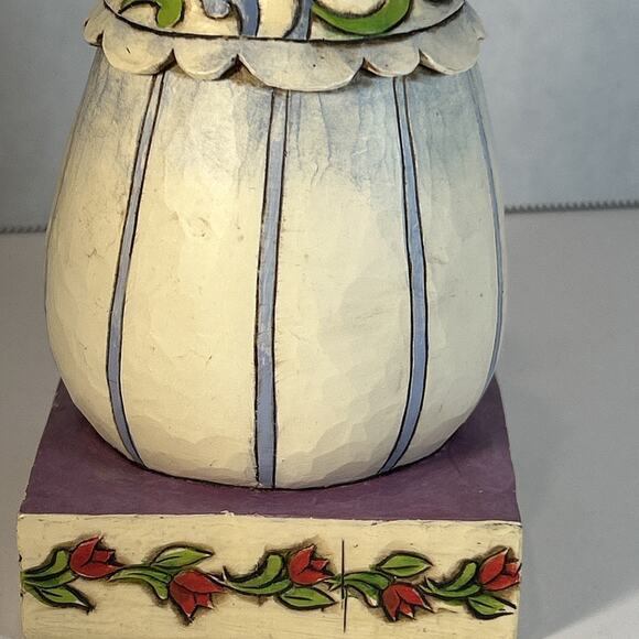 Jim Shore Heartwood Creek Snow Woman Winter Blossoms Figurine 2008 #4010358 - Picture 6 of 15